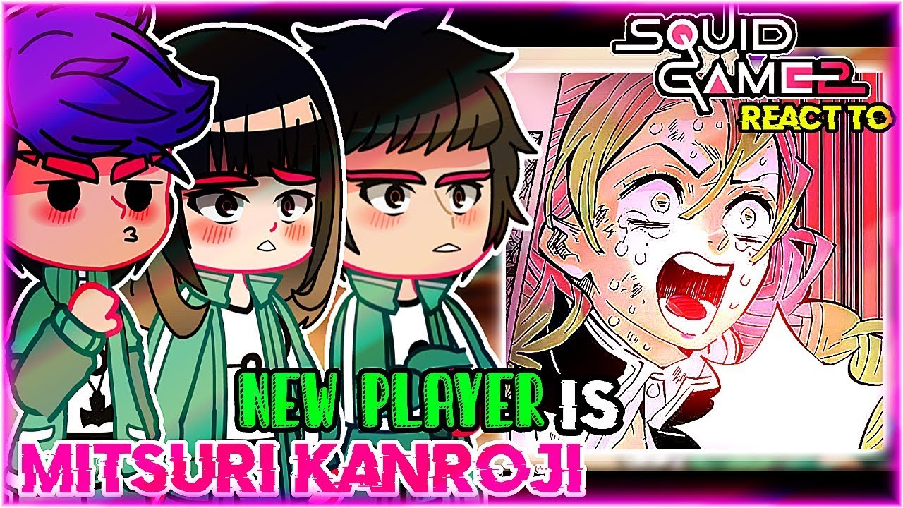 🇪🇸🇺🇸🇧🇷/ Squid Game REACT to MITSURI as NEW player |SQUIDGAME 🦑💗| created by: rethwhite