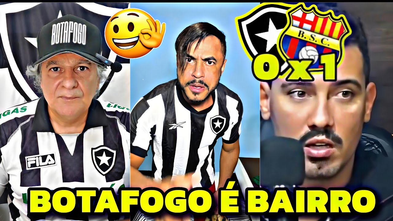 BOTAFOGO ELIMINADO! Memes e Reações ZOANDO o Botafogo após ser eliminado na pré Libertadores 