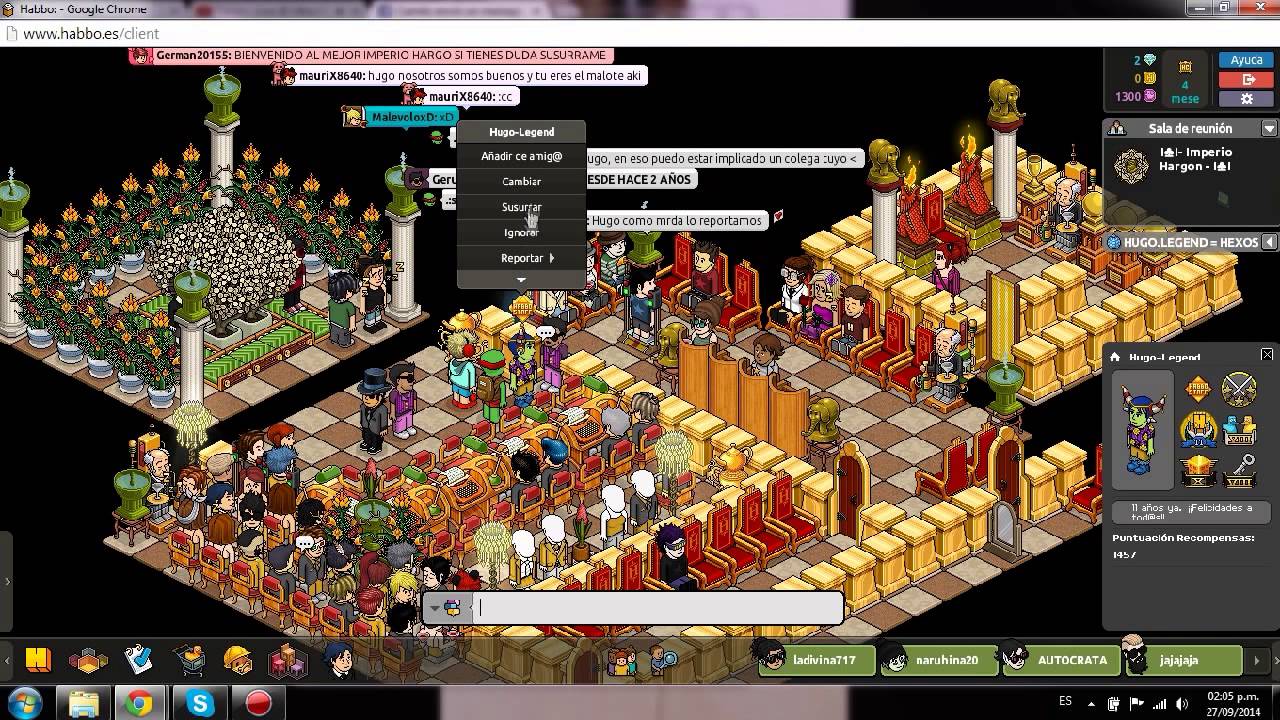 Staff Abusando de Poder al Imperio Hargon 