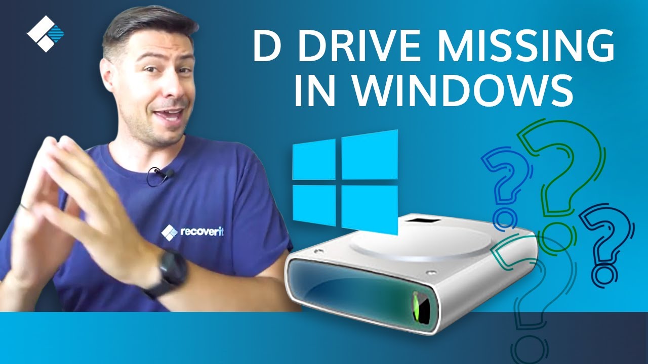 Диск D внезапно пропал в Windows 10? (Решено с помощью 5 решений)