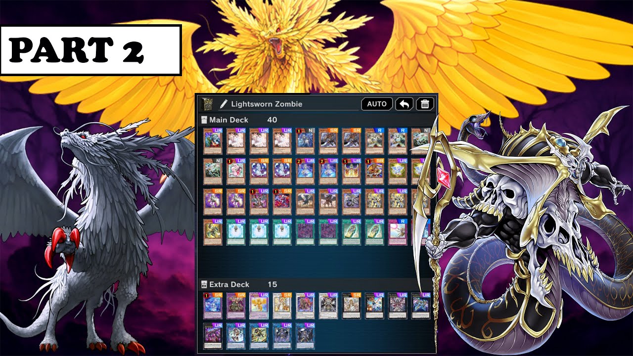 [PART 2] LIGHTSWORN ZOMBIE DECK 2025! NIGHTMARE RISING FROM BELOW! on Yu-Gi-Oh! Master Duel