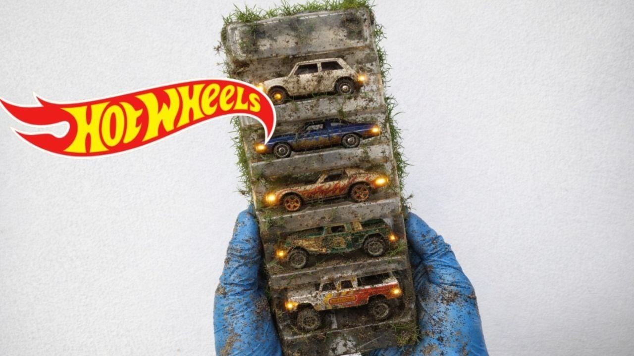 The surreal Cleaning Process of a Hot Wheels After an Extreme Drifts
