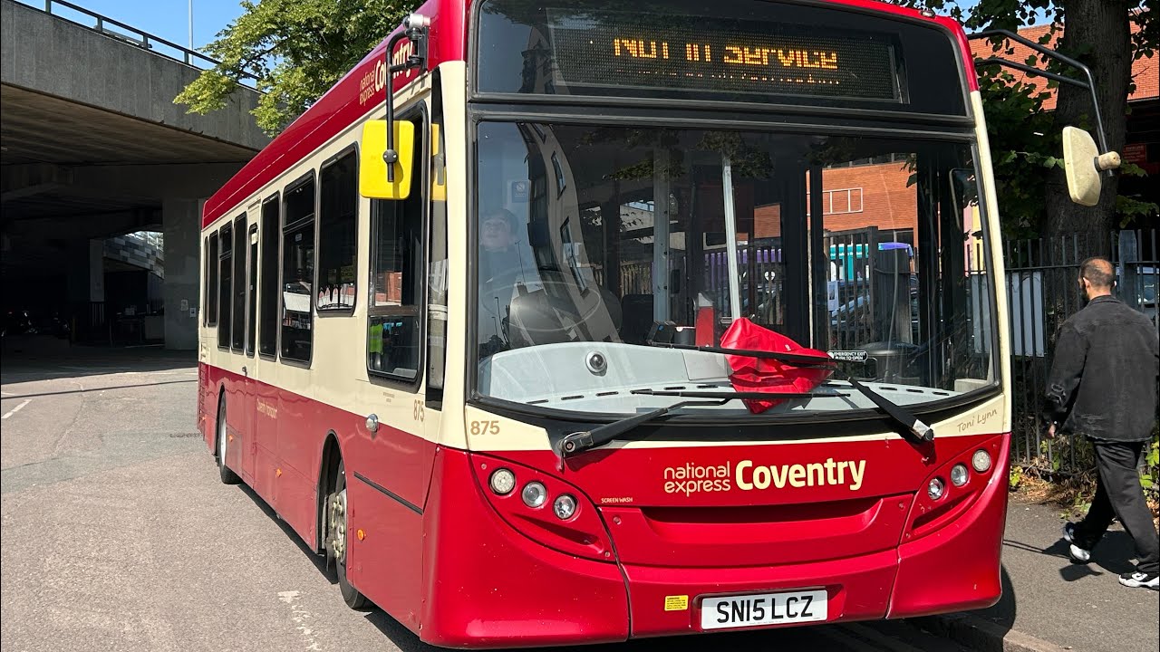 Transfer! National Express Coventry 875 (SN15 LCZ) Transfer From Coventry To Pensnett