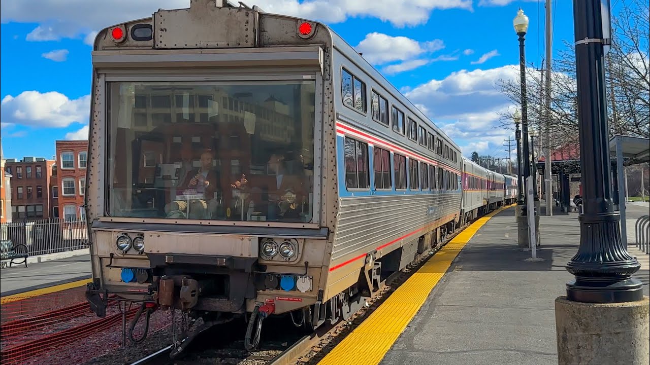 Tons of Rare Trains on the Amtrak Downeaster Route - February and March 2025