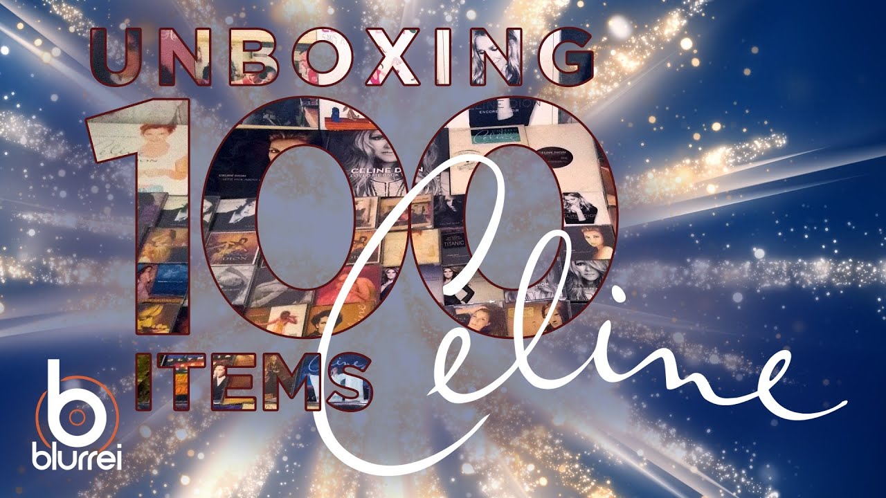 Unboxing 100 Itens Coleção Celine Dion