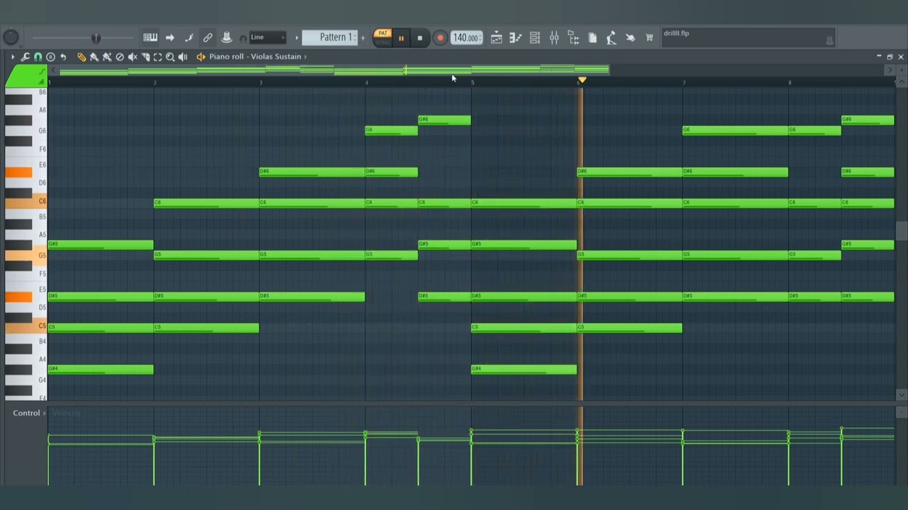 How To Make Dark Drill Violas Pad &bull; Royalty Free Loops