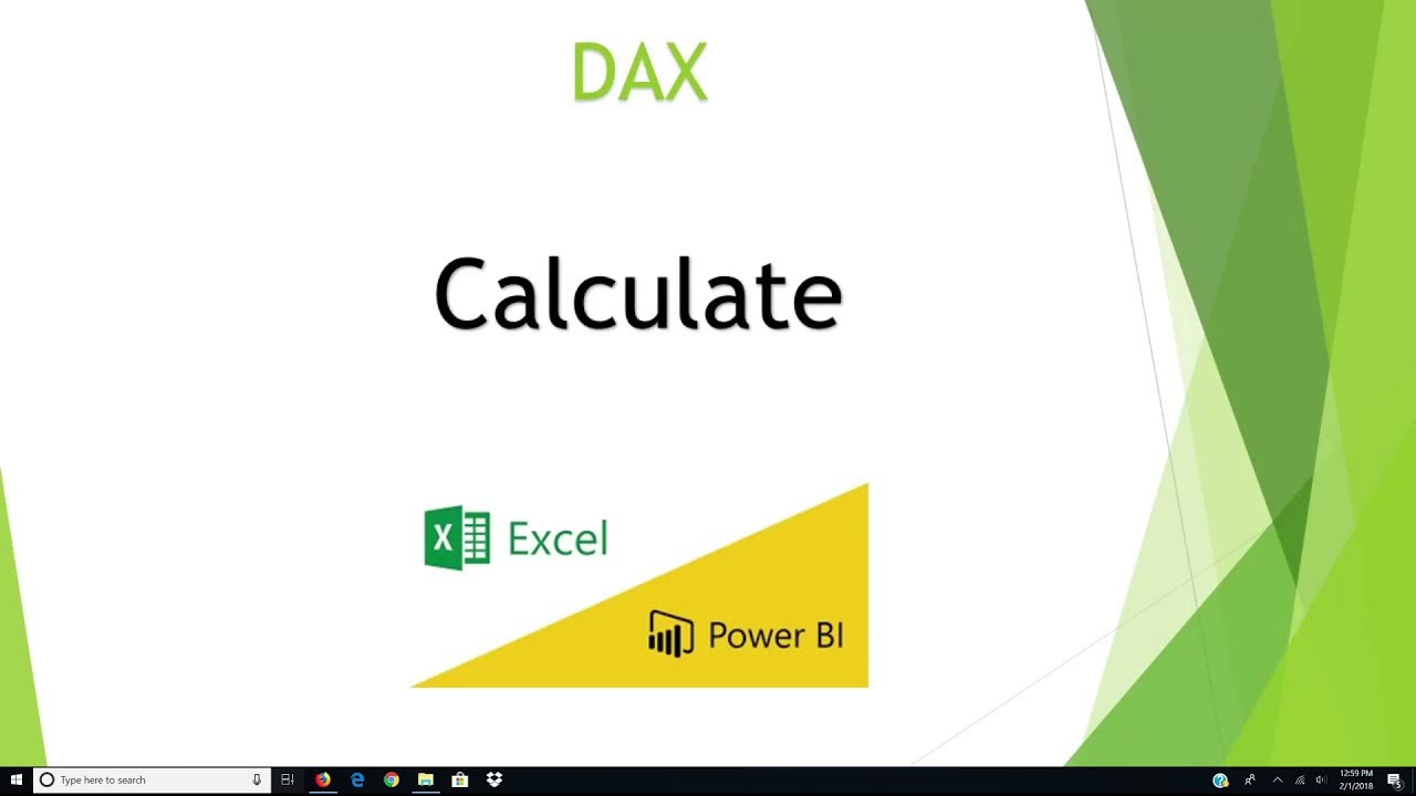 〽️POWER BI 2023 / Calculate
