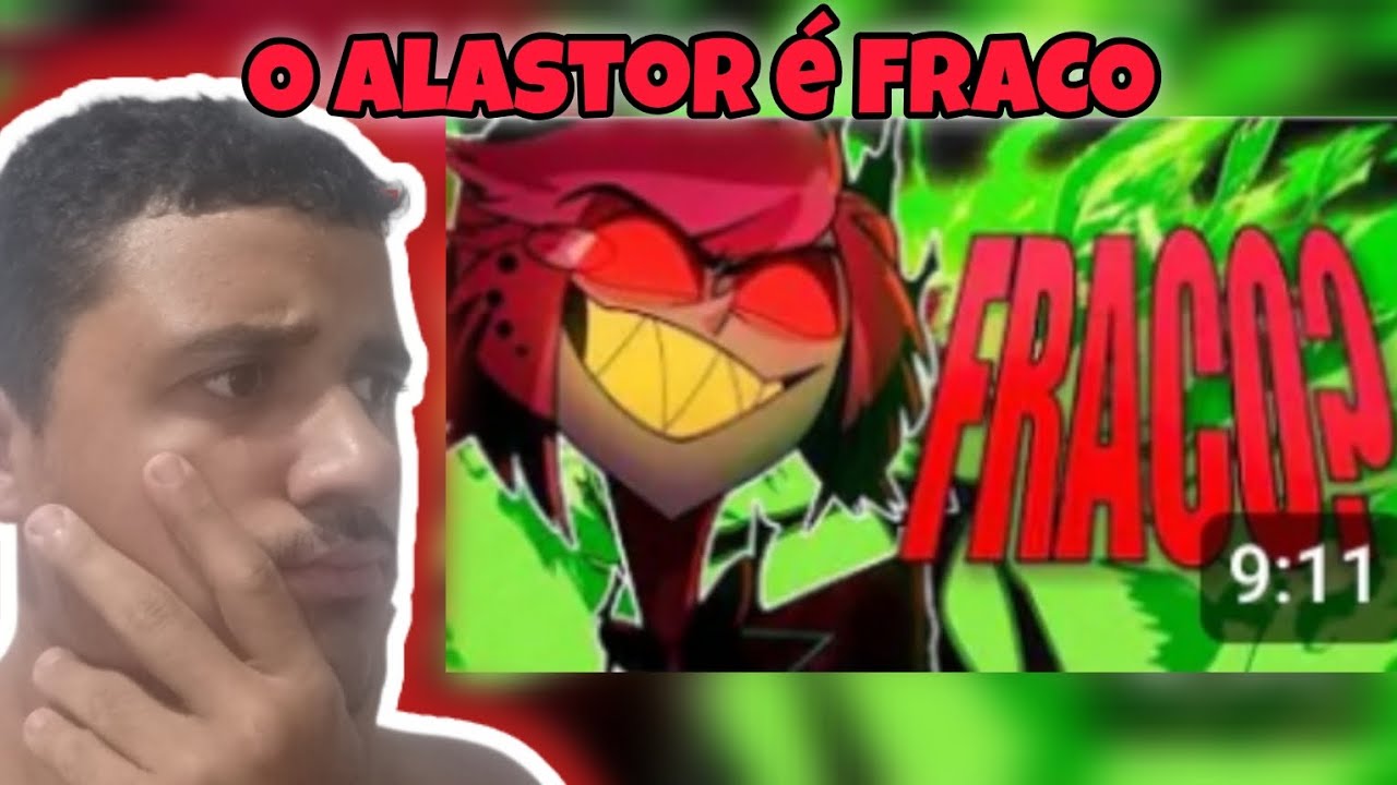 REACT A FRAUDE QUE É O ALASTOR EM HAZBIN HOTEL/@Cartny 
