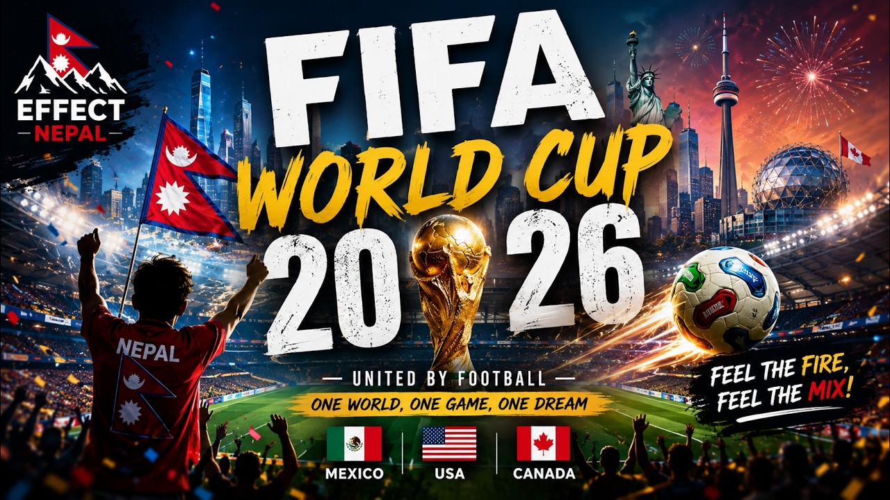 FIFA World Cup 2026 Anthem | Nepali x English Football Song | One World One Dream | Effect Nepal