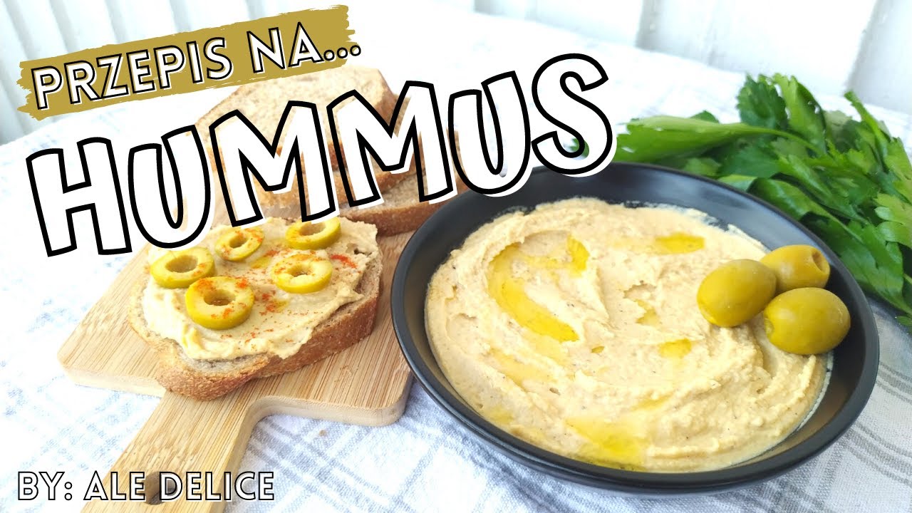 PRZEPIS NA HUMMUS | Jak ugotować ciecierzycę? | Wegańskie pur&eacute;e z ciecierzycy krok po kroku !