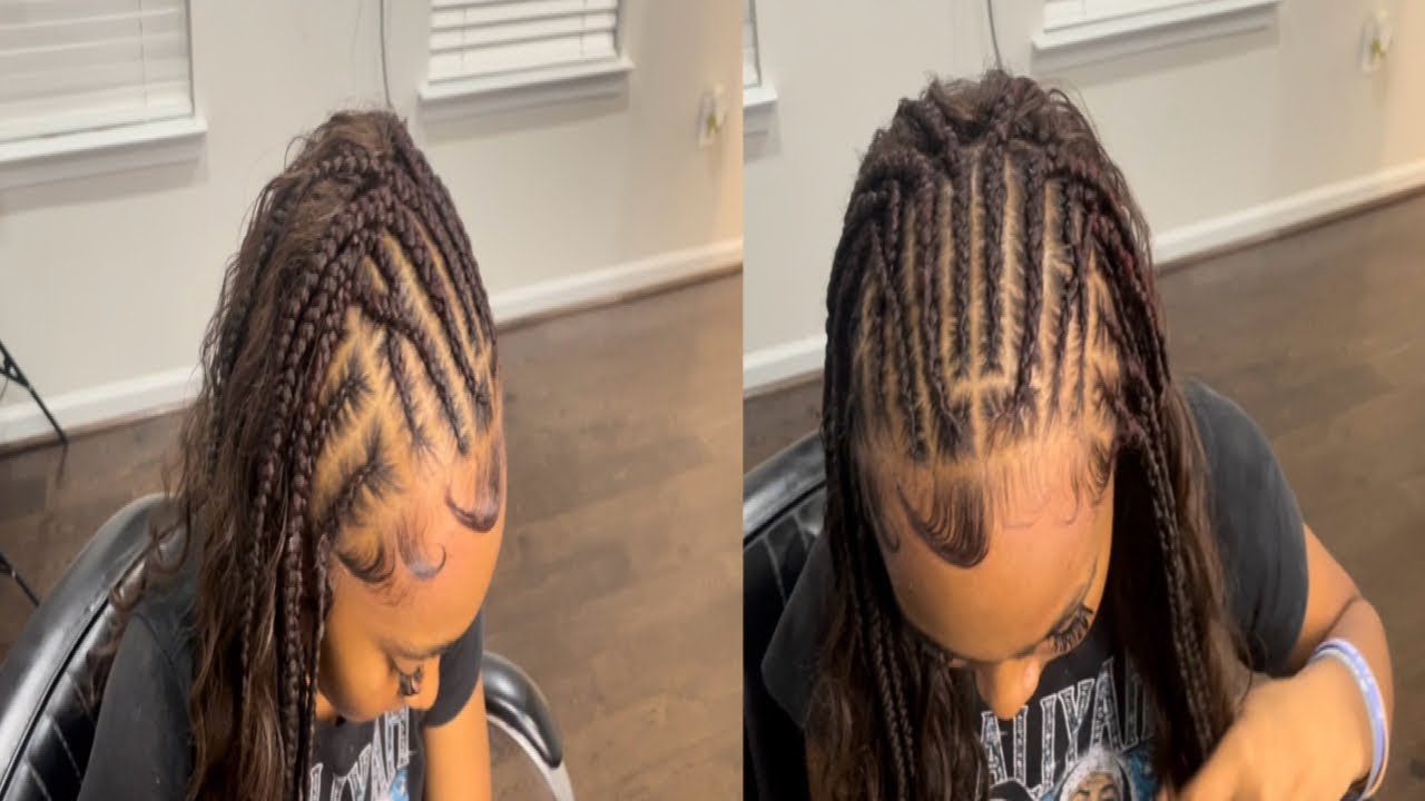 How to: Viral Tribal Braids with Weave Out