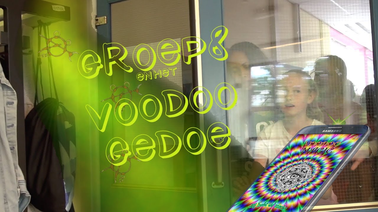 Groep 8 en het Voodoo gedoe. (Groep 8 en de Voodoo App.)
