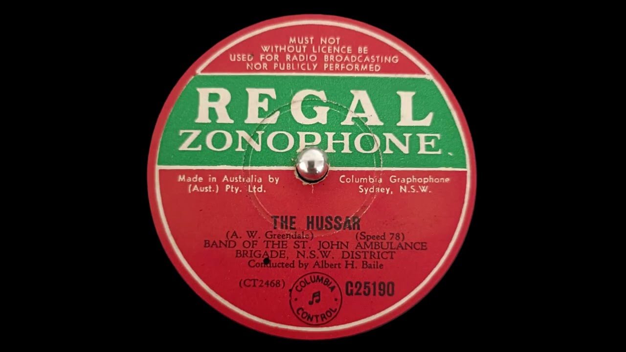 'Imperial' and 'The Hussar' - Band of the St. John Ambulance Brigade N.S.W