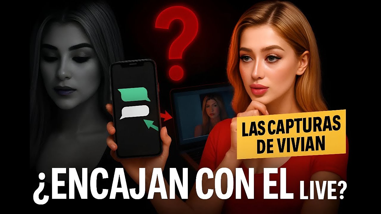 VALERIA MÁRQUEZ: analizo las capturas que mostró Vivian ¿encajan con el live?