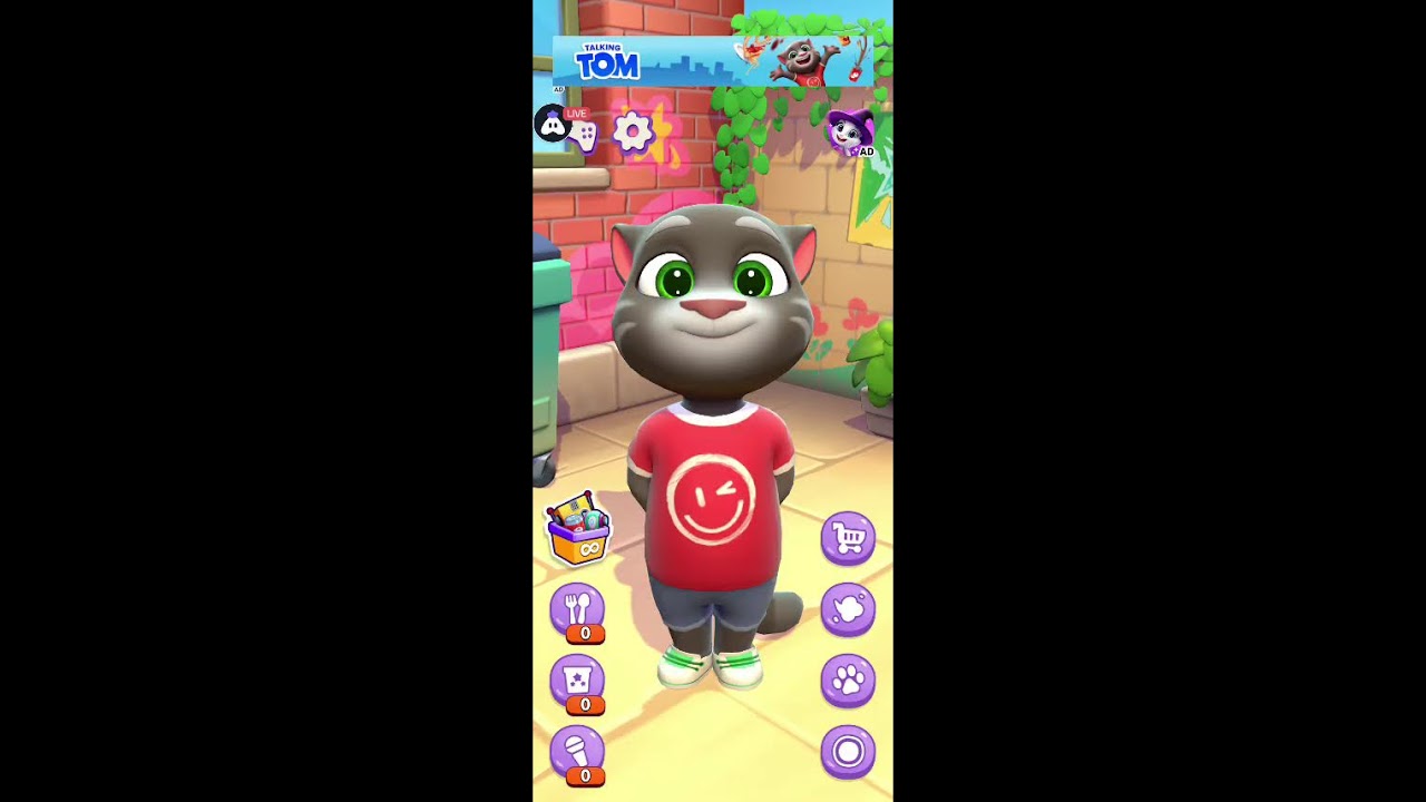 English TalkingTom : 👍 Good stream | Playing Solo | Streaming with Turnip