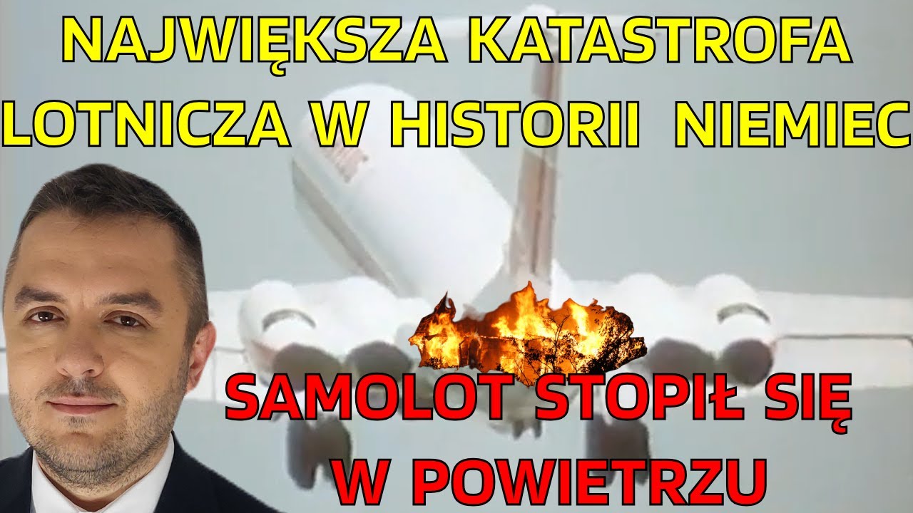 Największa katastrofa lotnicza w historii Niemiec