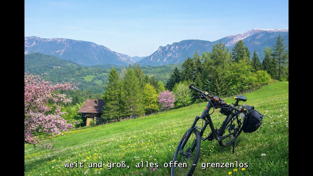 Frühling im Süden - ein Lied für Radler (KI/Suno)