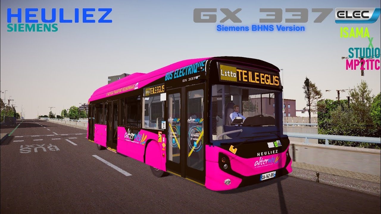 🚌 HORS-SÉRIE | Proton Bus Simulator – Heuliez GX337 Elec Siemens (BHNS) ⚡