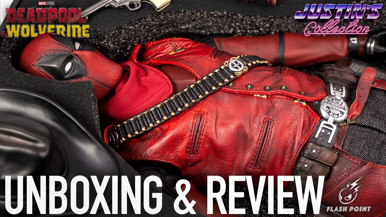Cowboy Deadpool & Wolverine 1/6 Scale Figure Flash Point Unboxing & Review