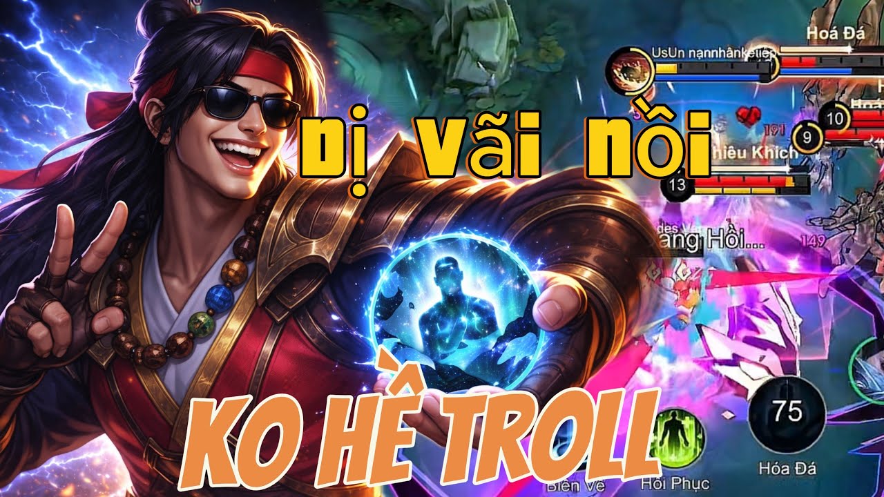 Anh zai hàn gold lane hoá đá cực khó chịu. Game play yi-sun-shin gold lane /MLBB