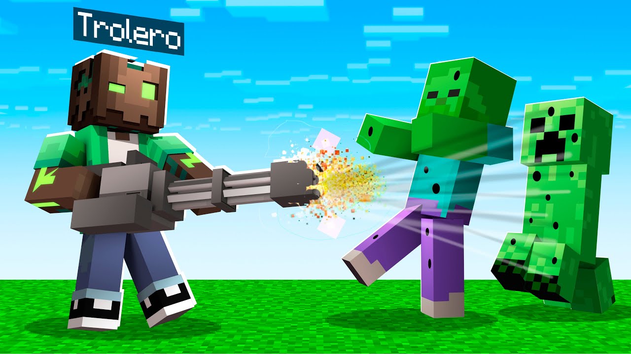 ENCONTRAMOS las ARMAS más PODEROSAS de MINECRAFT! 💥🔫 MINECRAFT ALEATORIO