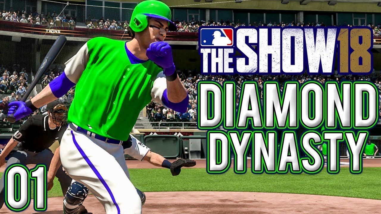 MLB The Show 18 Diamond Dynasty Ep.1 - FIRST BATTLE ROYALE & TEAM CREATION