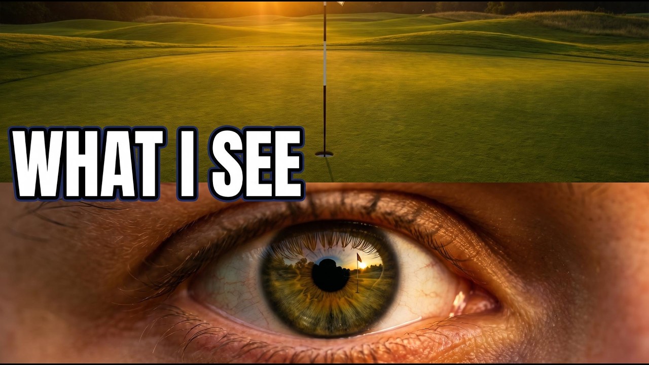 What I see when Plumb Bob Putting