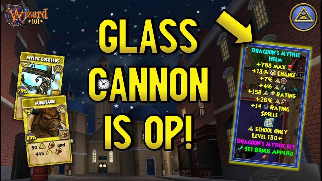 Wizard101: MAX MYTH PvP (140): Glass Cannon Is OP!
