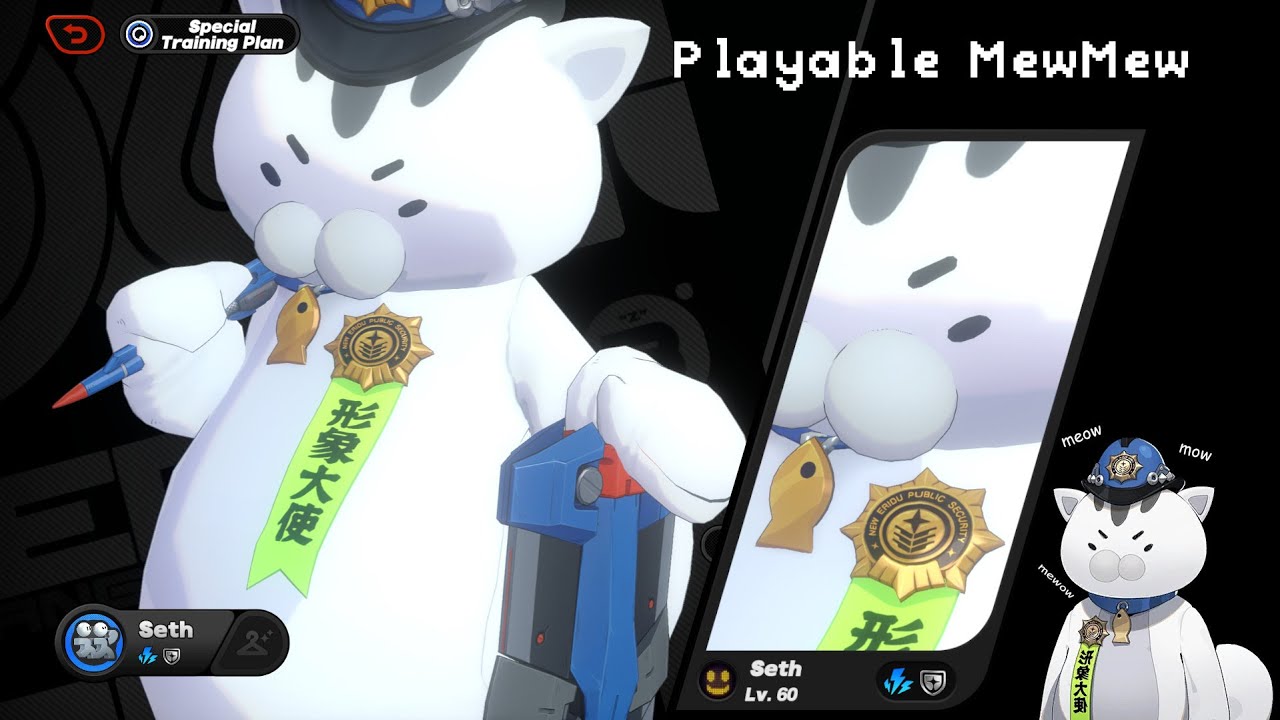 Play as Officer MewMew in Zenless Zone Zero! 🐾 CRAZY Mod Replaces Seth!