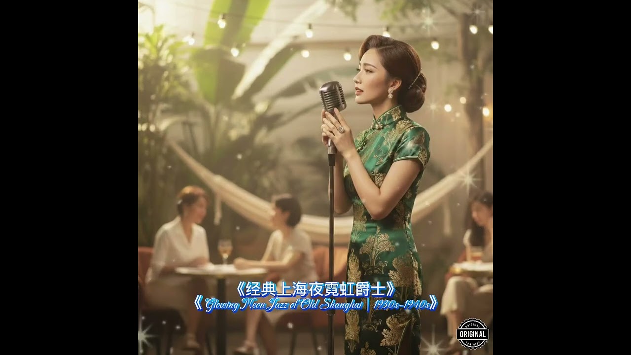 《经典上海·夜霓虹爵士》《 Glowing Neon Jazz of Old Shanghai | 1930s-1940s》#治愈#jazz #music #song 