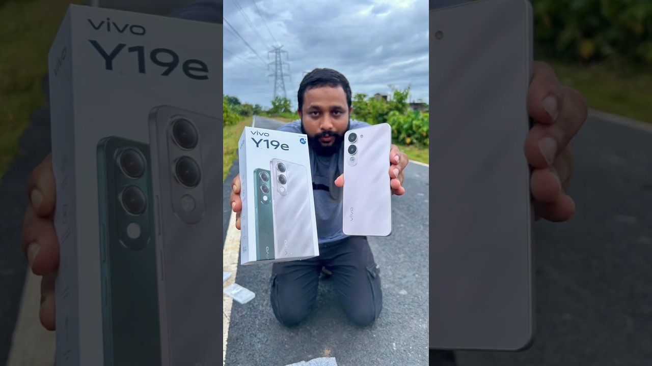 vivo y19e unboxing