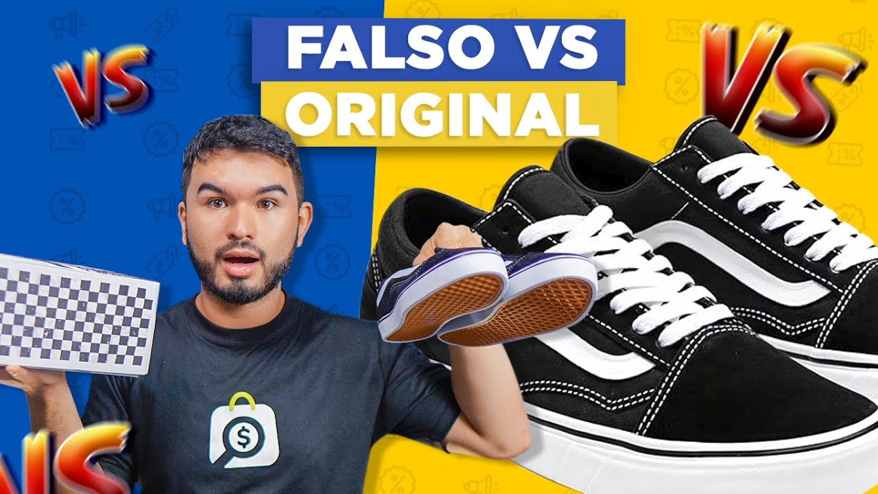 Comprei um TÊNIS VANS OLD Skool por R$ 50,00! é parecido com o ORIGINAL? (como diferenciar)