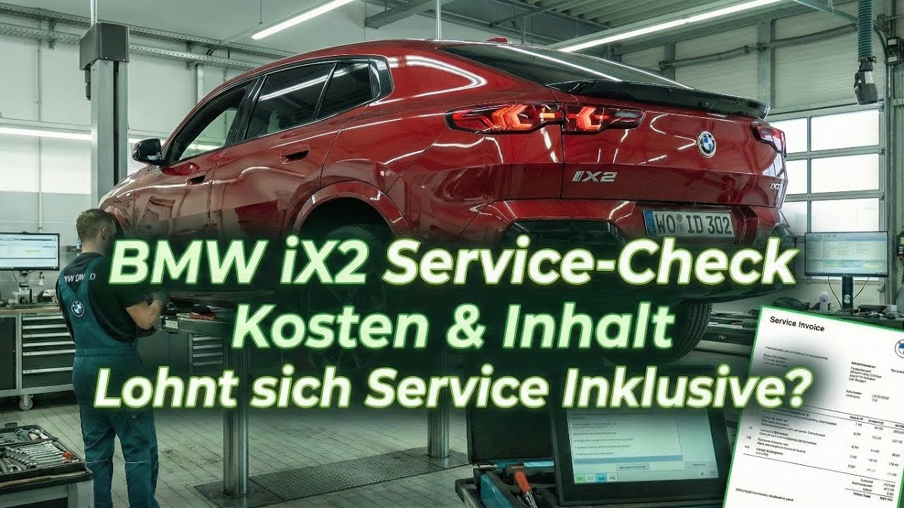 Erster Service-Check beim iX2 - Was wird gemacht? Rechnet sich die Service-Flatrate von BMW?