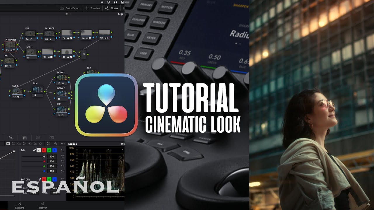 C&oacute;mo Lograr un Look Cinematogr&aacute;fico Profesional en DaVinci Resolve | Tutorial Completo en Espa&ntilde;ol