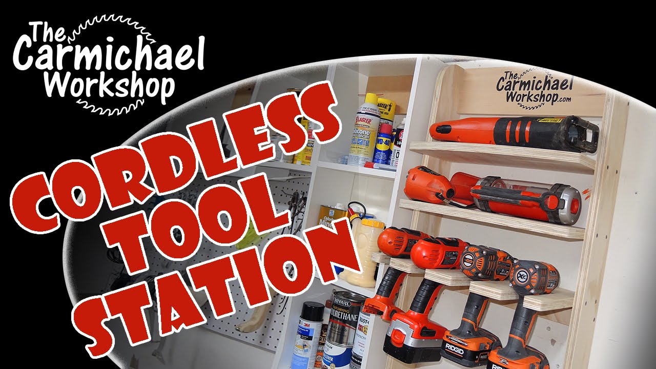 Cordless Tool Charging Station