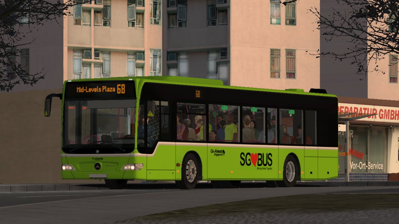 [OMSI 2] Great Grundorf 2 | Go Ahead Singapore Mercedes-Benz O530 Citaro Voith | Route 68
