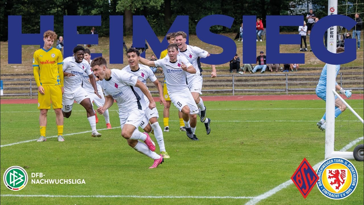 HEIMSIEG gegen EINTRACHT BRAUNSCHWEIG | DFB-Nachwuchsliga | Blumenthaler SV