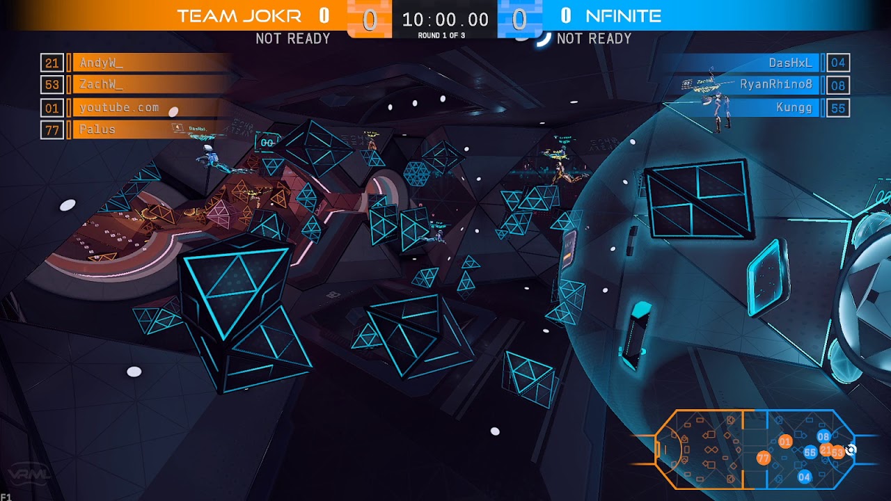 Echo Arena - Team Jokr vs Nfinite -  Season 1 Week 1 - VRML