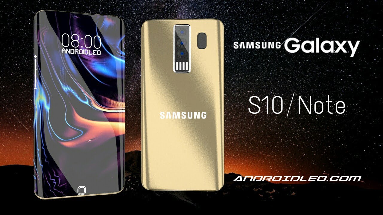 Samsung galaxy S10 Plus Full-view Display concept video