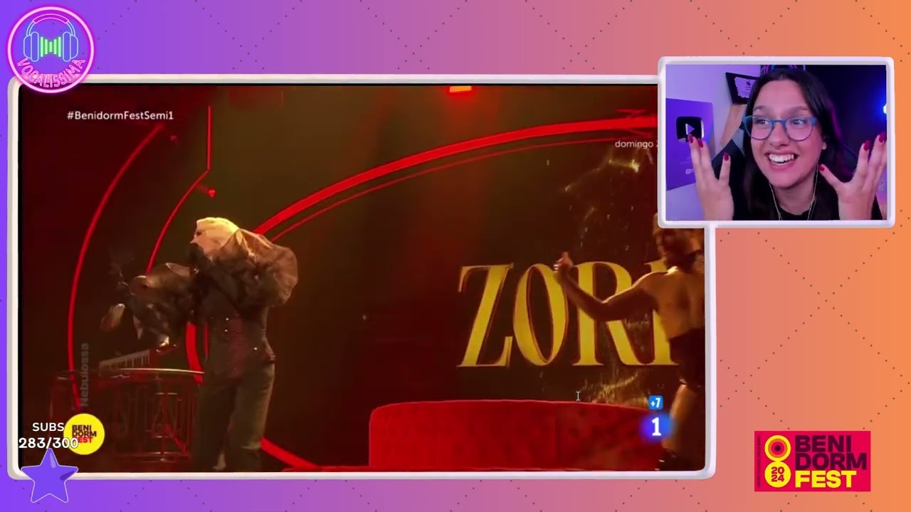 Nebulossa – “Zorra” | Benidorm Fest 2024 | Primera Semifinal