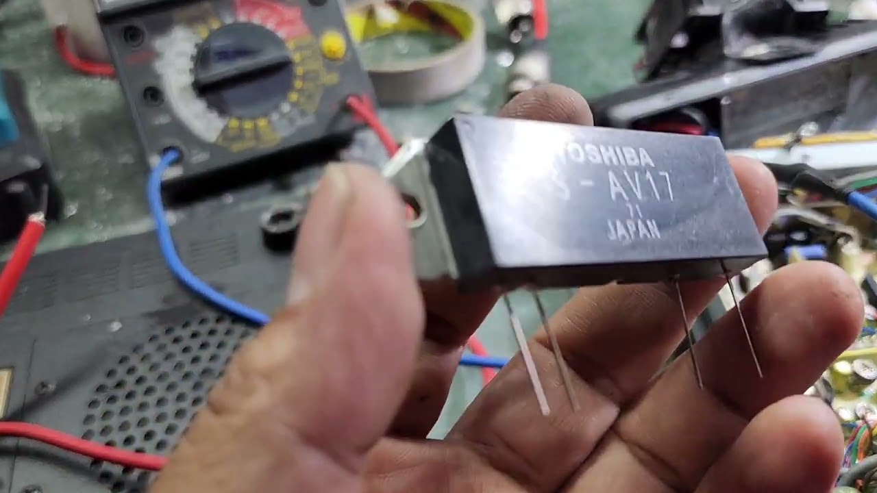 Kenwood tr 751 kerusakan final panas