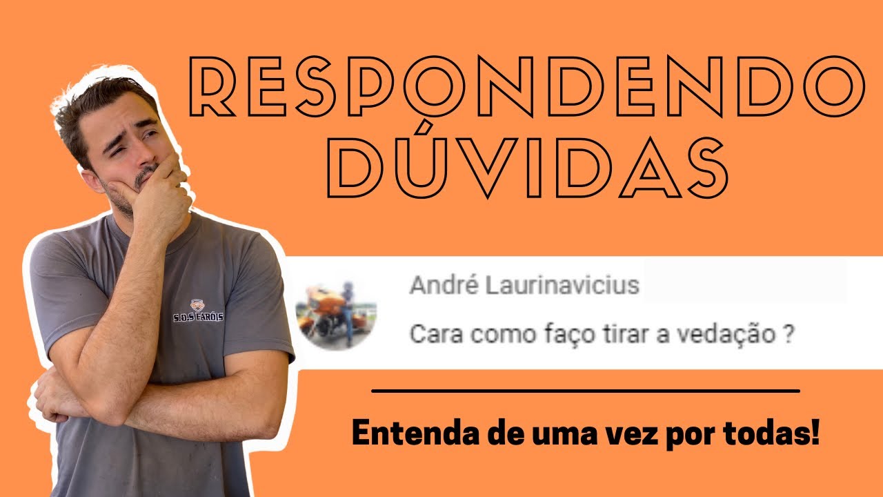 Como abrir o farol e tirar a vedação? - Respondendo Dúvidas