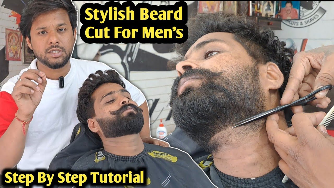 Stylish Dadhi Setting Kaise Karte Hain | Stylish Beard Cut For Men's | Step By Step Tutorial 2024
