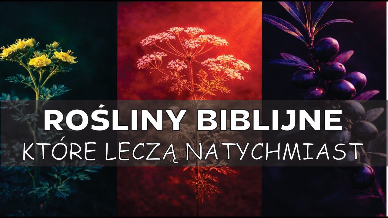 20 biblijnych roślin, które uzdrowią Cię natychmiast.