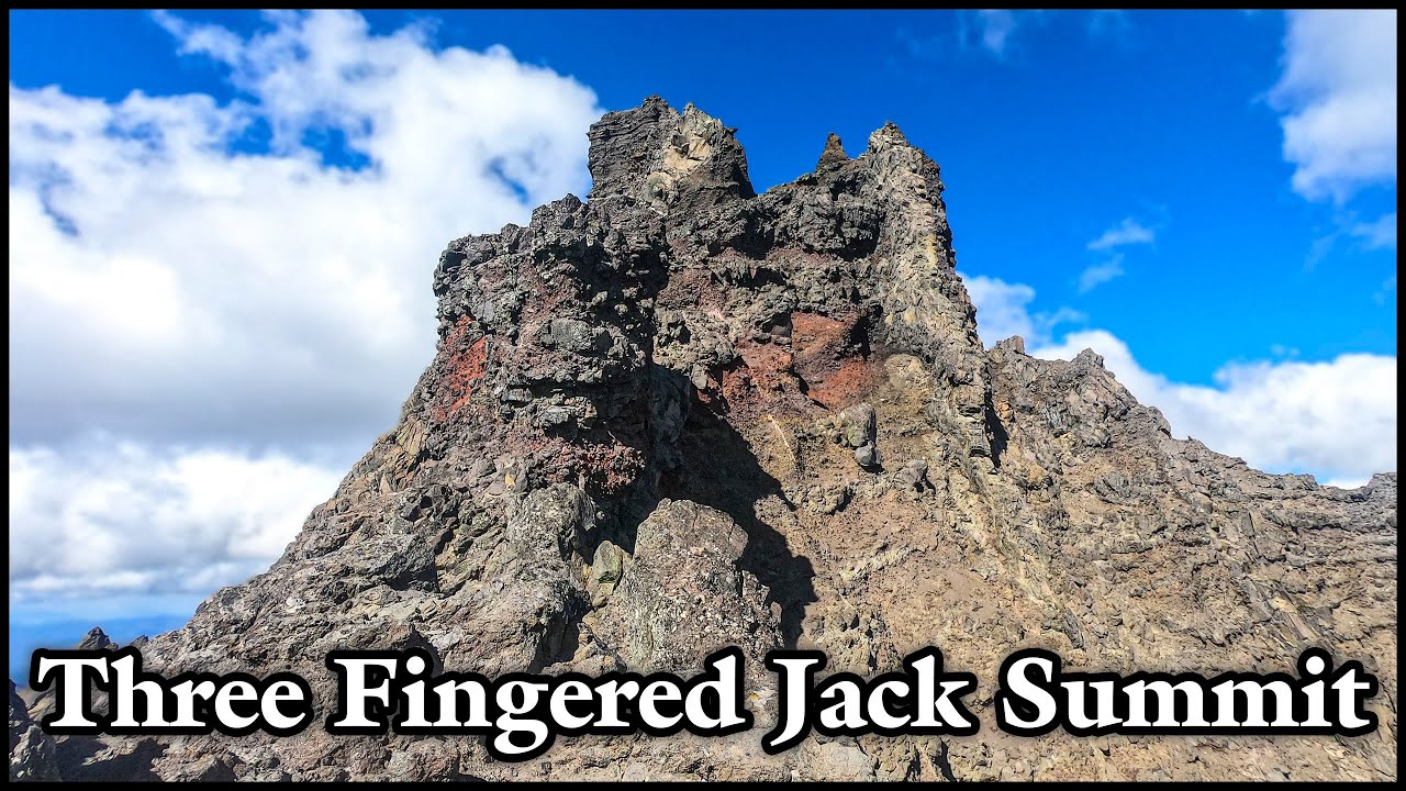 Three Fingered Jack Summit, Oregon