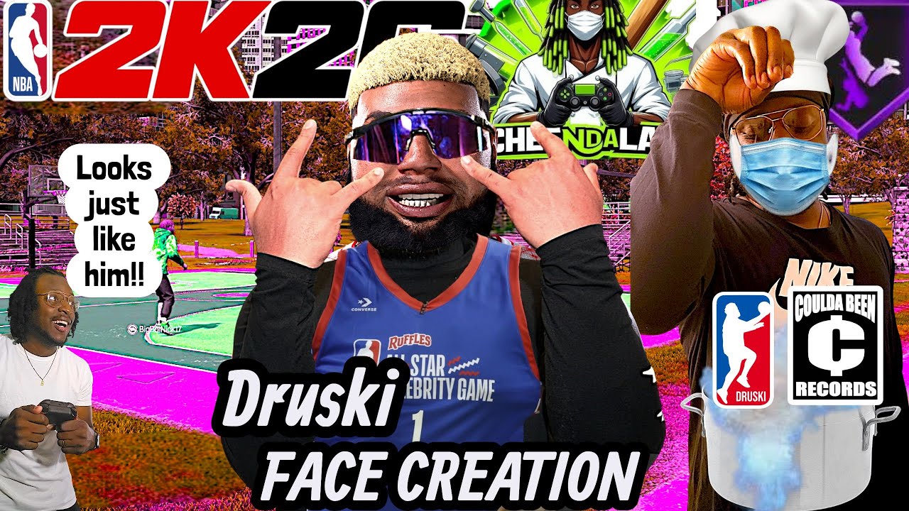 Реалистичное создание лица Друски в NBA 2k26 (версия «Шеф») 💪🏾🔥🔥