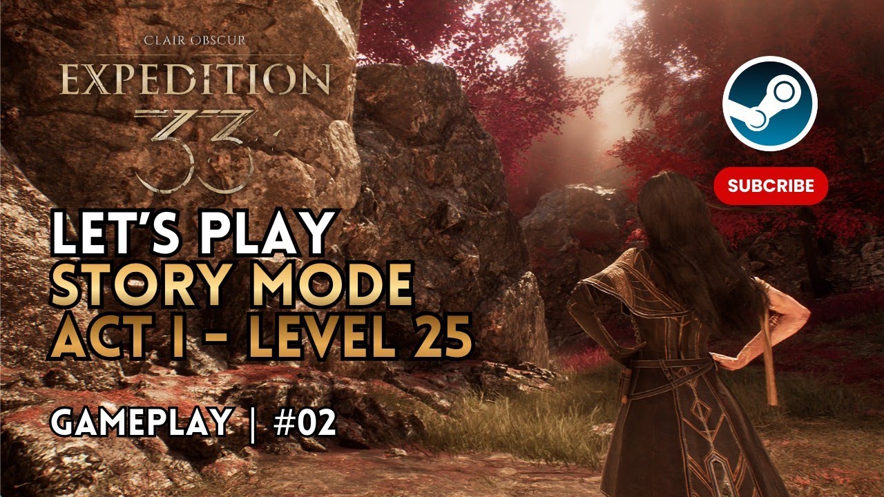 CLAIR OBSCURE: Expedition 33 🔴LIVE #02 - Level 25 - Story Mode Act 1 📜✨