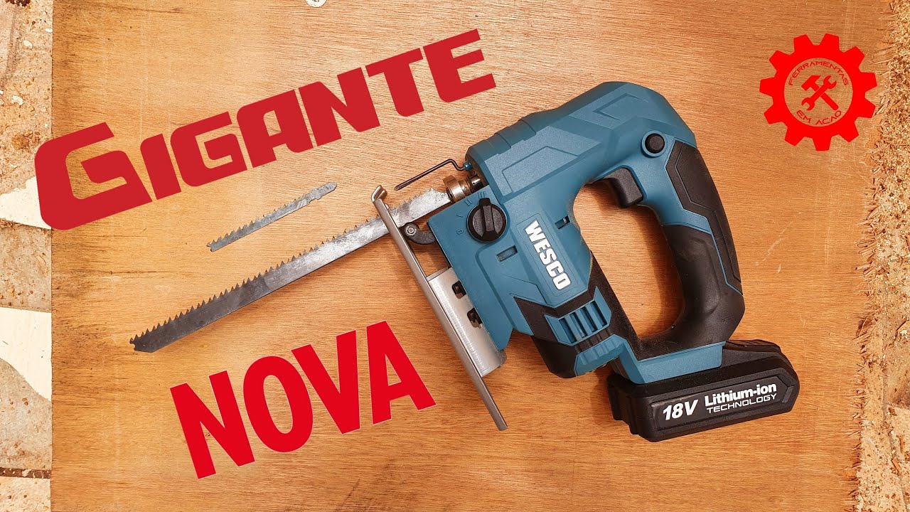 NÃO ACREDITO SO R$500 REAIS - SERRA TICO TICO 18V WESCO WS2933
