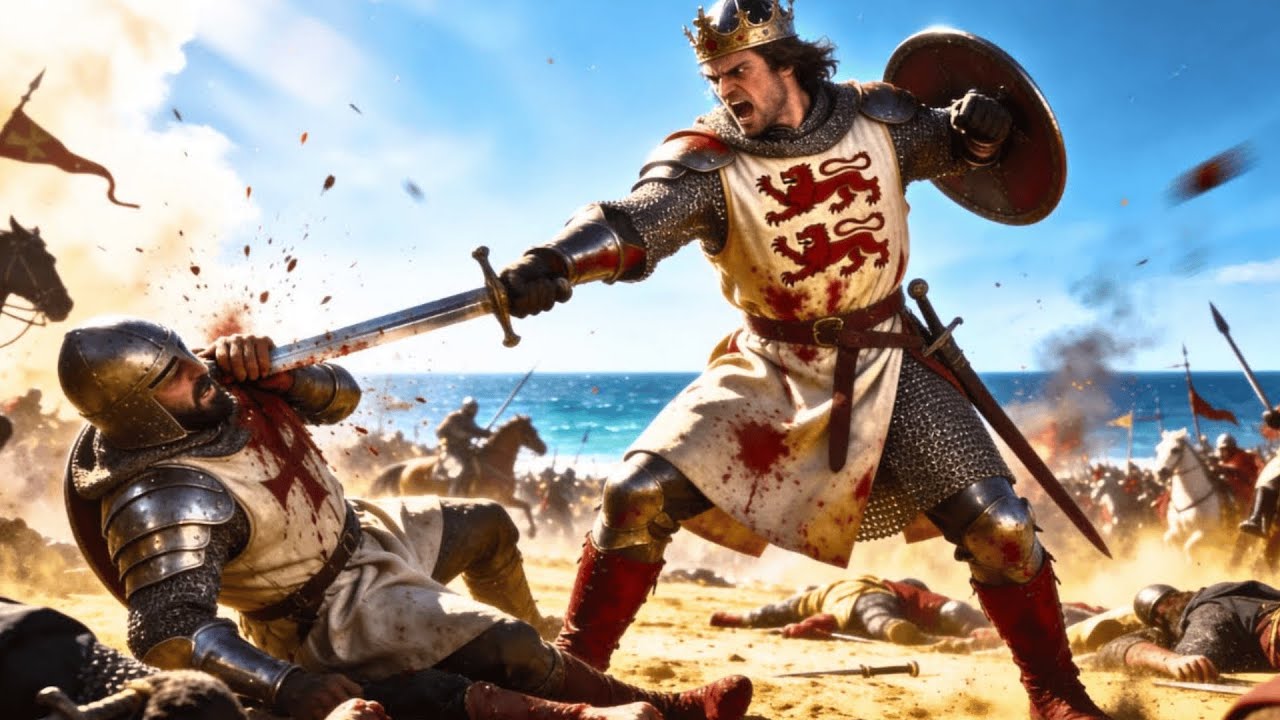 Jak 7 000 krzyżowców pokonało 25 000 żołnierzy w bitwie pod Arsuf