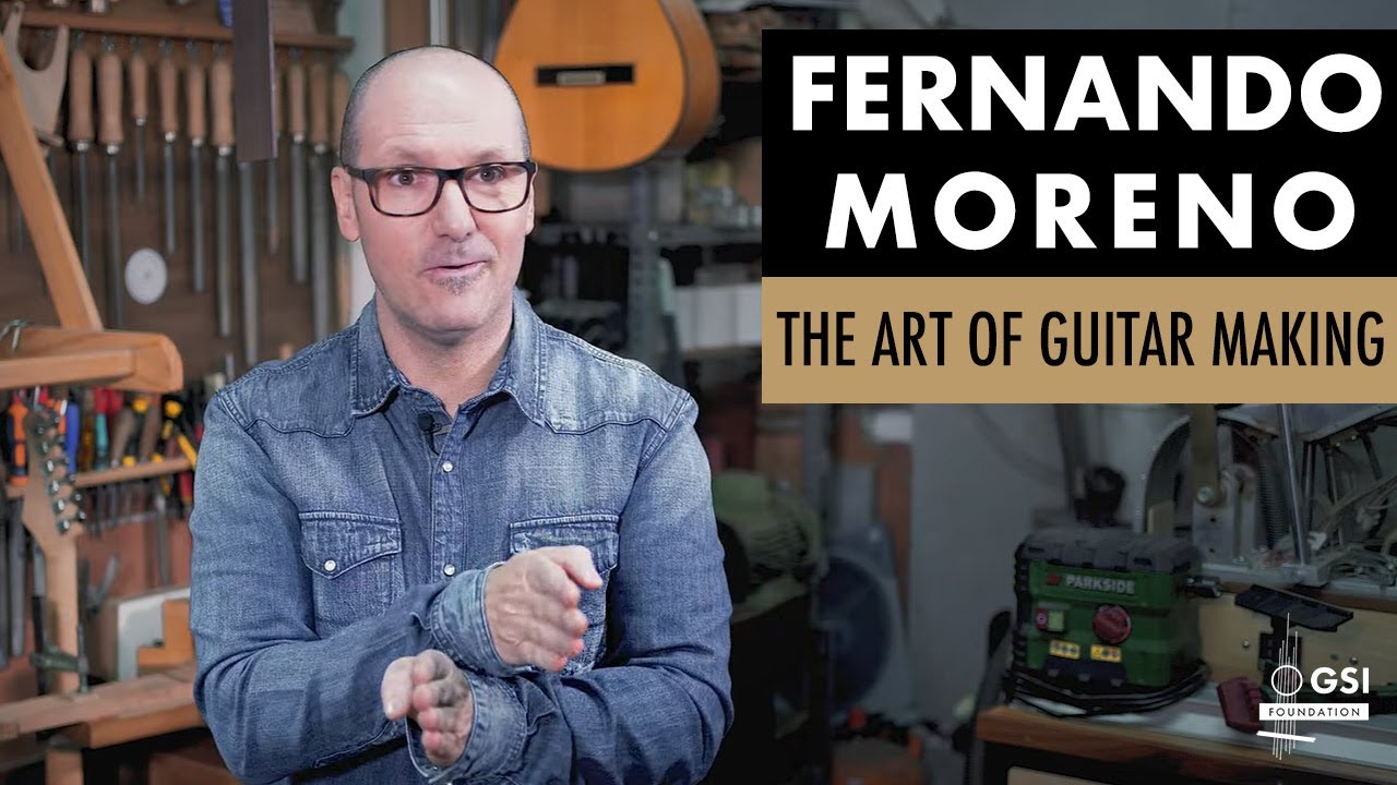 Guitar maker Fernando Moreno discusses the art and philosophy of guitar construction